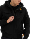 Men's Gobi Spring Hooded Bomber Black - PARAJUMPERS - BALAAN 5