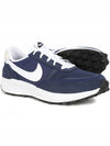 Waffle Nav Low Top Sneakers Navy - NIKE - BALAAN 1