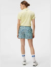 Women s Gwen Print Shorts Leopard Aruba Blue GWPA09305 O495 - J.LINDEBERG - BALAAN 4