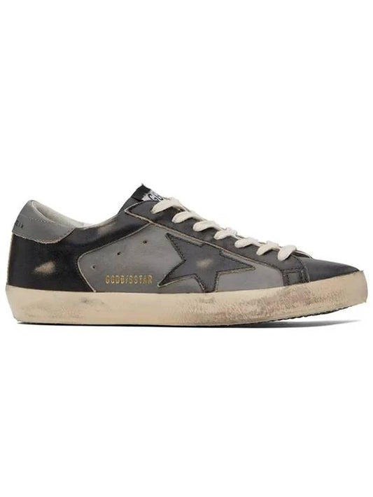 Superstar Low Top Sneakers Black Grey - GOLDEN GOOSE - BALAAN 2