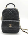 Classic Gold CC Logo Chain Caviar Mini Backpack Black - CHANEL - BALAAN 3