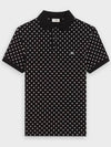 Triomphe Logo Dot Short Sleeve PK Shirt Black - CELINE - BALAAN.