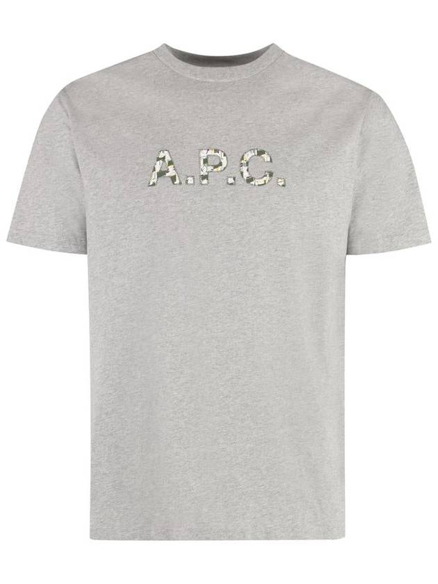 Willow Short Sleeve T-Shirt Grey - A.P.C. - BALAAN 2