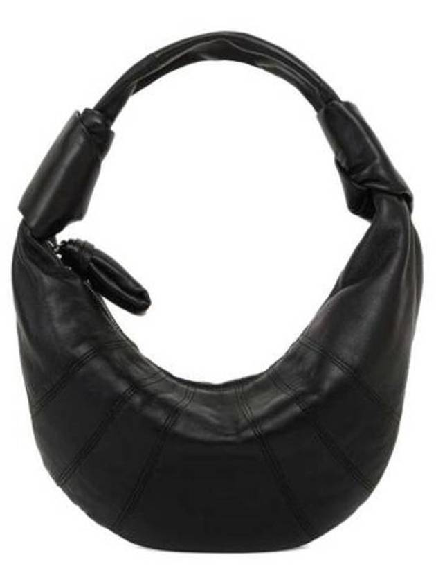 Mini Fortune Croissant Shoulder Bag Black - LEMAIRE - BALAAN 1