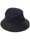 Bob Thais Denim Bucket Hat Indigo - A.P.C. - BALAAN 4