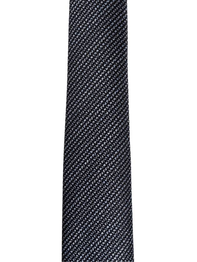 Giorgio Armani Silk Tie, Men's, Navy Blue - GIORGIO ARMANI - BALAAN 3