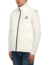 Logo Montreal Padded Vest White - MOOSE KNUCKLES - BALAAN 6