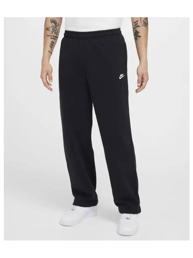 Club Fleece Bungee Track Pants Black - NIKE - BALAAN 2