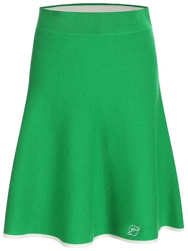 winter knit flare skirtgreen - MILESANDMILESANDMILES - BALAAN 1