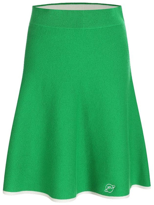 winter knit flare skirtgreen - MILESANDMILESANDMILES - BALAAN 1