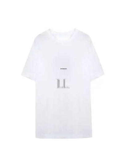 G Rider Oversized Short Sleeved T-Shirt White - GIVENCHY - BALAAN 2