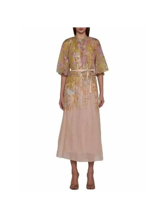 Forte flower printing tie long dress 12117 2516 - FORTE FORTE - BALAAN 2