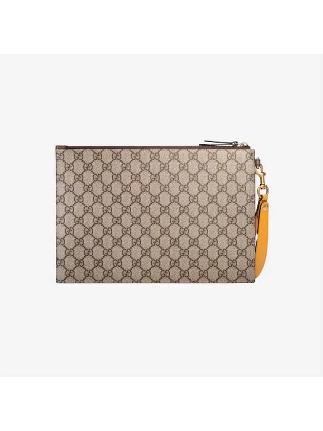 Gucci Neo Vintage GG Supreme Pouch Beige Ebony Luxray - ETC - BALAAN 2