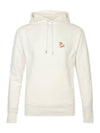 Chillax Fox Patch Classic Hoodie Ecru - MAISON KITSUNE - BALAAN 2