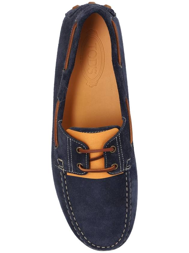 Tod’s Suede Loafers, Men's, Navy Blue - TOD'S - BALAAN 6