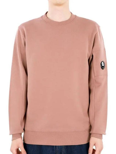 Diagonal Raised Fleece Sweatshirt Pink - CP COMPANY - BALAAN 2