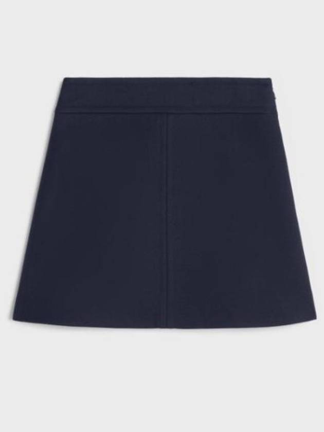 Trapeze Classic Fit A-Line Skirt Ink - CELINE - BALAAN 2