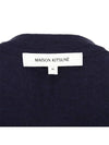 Baby Fox Patch Regular Cardigan Blue - MAISON KITSUNE - BALAAN 10