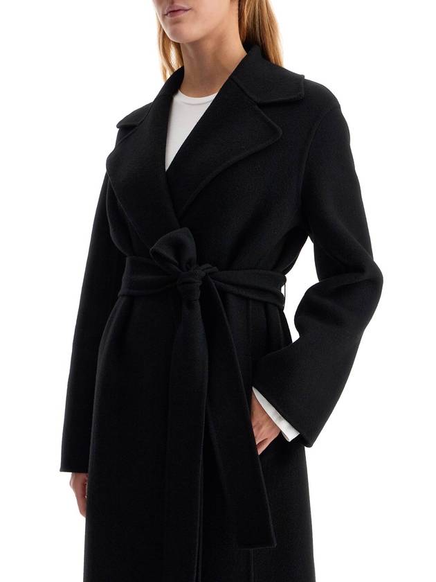 woolen robe-style coat with - THE ROW - BALAAN 4