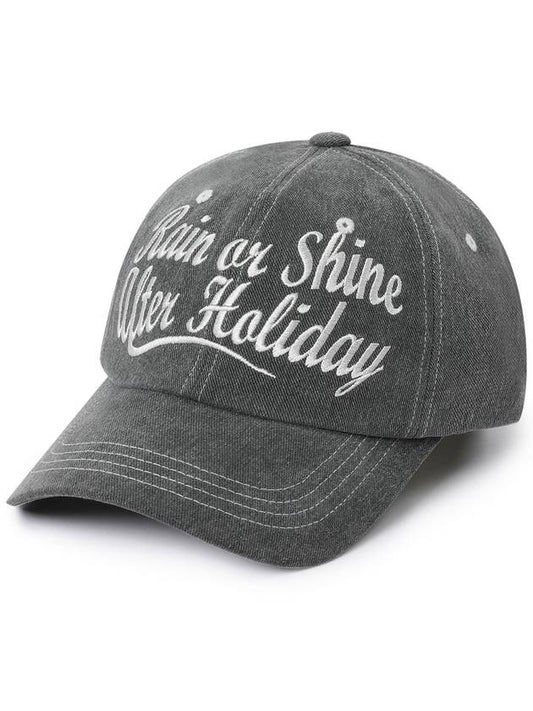 Rain or Shine Ball Cap_Charcoal - EXPRESSHOLIDAY - BALAAN 1