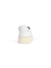 Medalist Goatskin Low Top Sneakers White - AUTRY - BALAAN 6