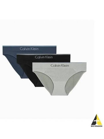 UNDERWEAR Women s Surface Seamless Bikini 3PK QP2563ODEV - CALVIN KLEIN - BALAAN 1