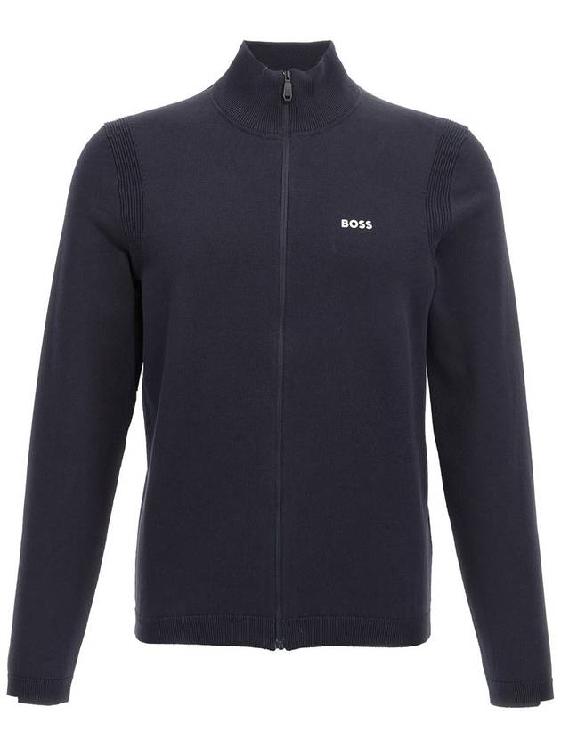 Ever X Full Zip-Up Jacket Navy - HUGO BOSS - BALAAN 2