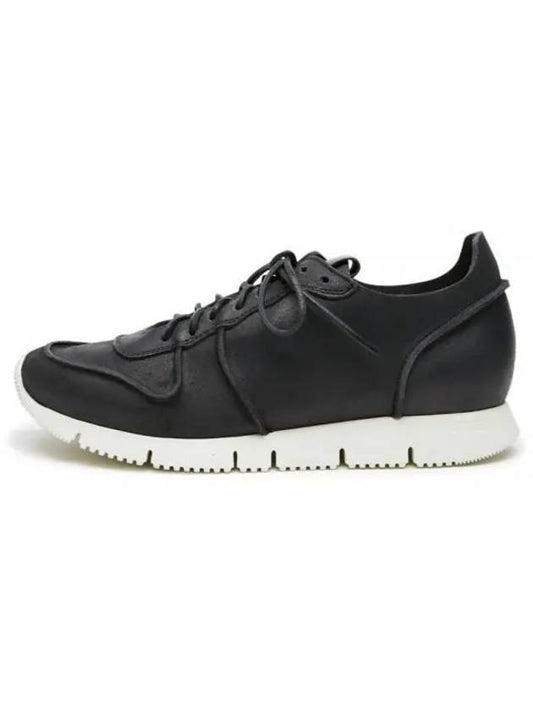 Men's Carrera Rubber Sole Low Top Sneakers Black - BUTTERO - BALAAN.