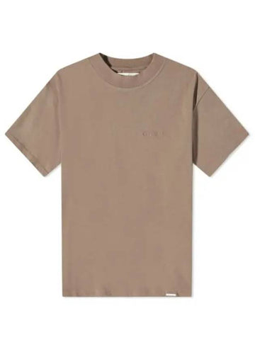 Represent Blank Short Sleeve T Shirt Beige Green M05105 - REPRESENT - BALAAN 1