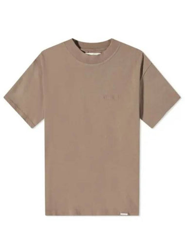 Represent Blank Short Sleeve T Shirt Beige Green M05105 - REPRESENT - BALAAN 1