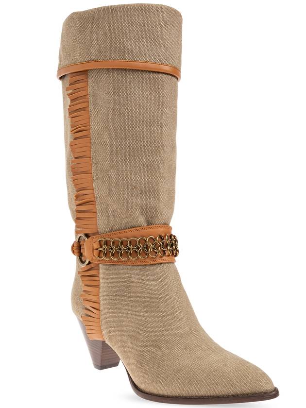 Isabel Marant Ankle Boots Levon, Women's, Beige - ISABEL MARANT - BALAAN 4