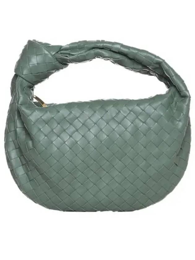 Teen Jodie Intrecciato Leather Tote Bag Green - BOTTEGA VENETA - BALAAN 2