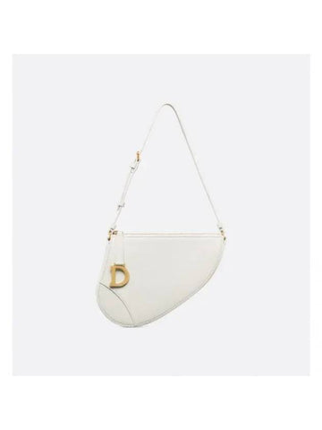 Saddle Rodeo Goatskin Pouch Bag Latte - DIOR - BALAAN 1