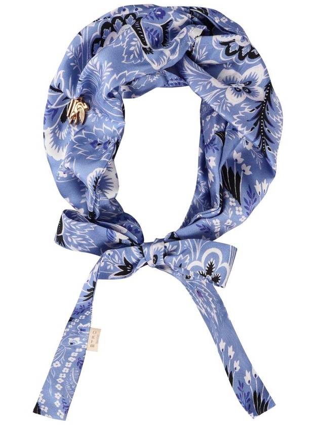 Etro Printed Silk Headband - ETRO - BALAAN 2