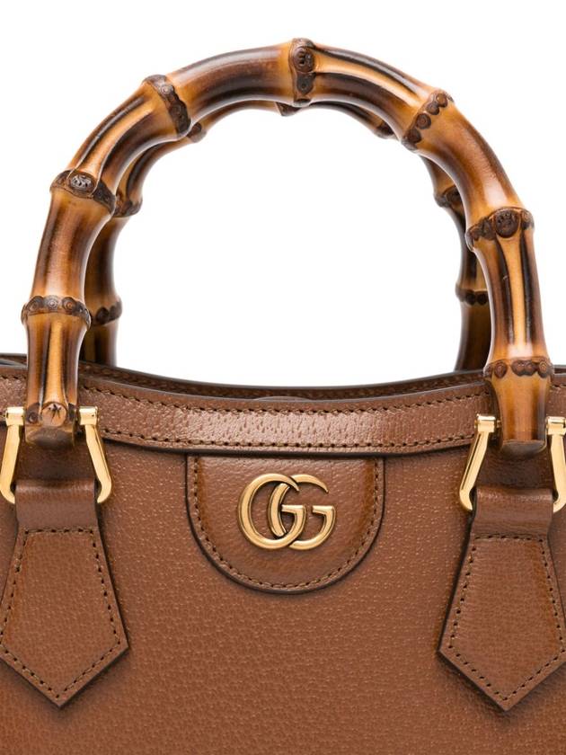 Cuir Mini WEB Strap Diana Tote Bag 702732 U3ZDT 2549 - GUCCI - BALAAN 7