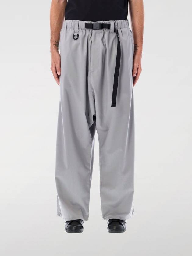 Loose Fit Belt Track Pants Grey - Y-3 - BALAAN 2