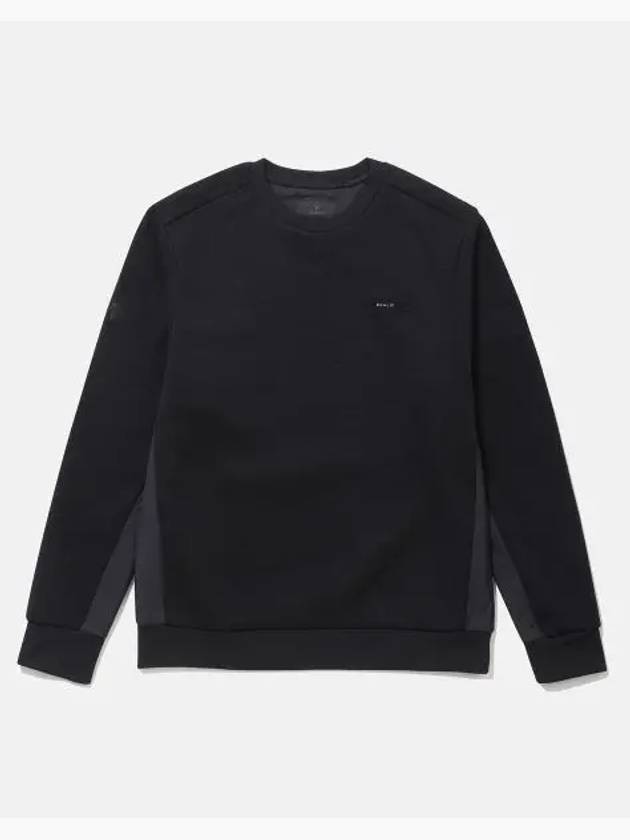 DUALIS Comfort Sakariva Sweatshirt Black SP421DHTO1 - DESCENTE - BALAAN 1