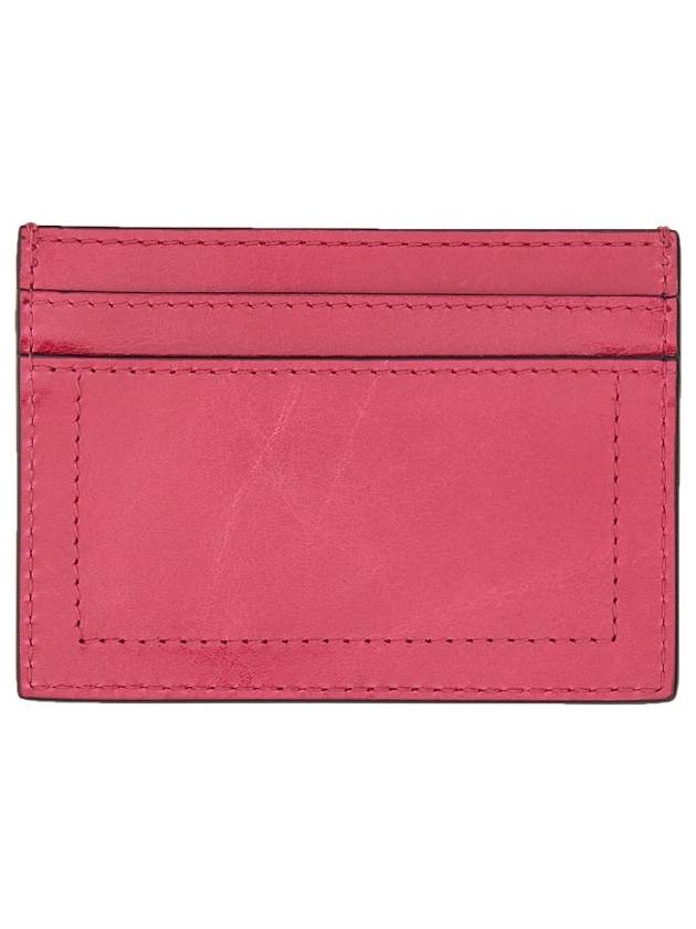 Women's Card Wallet Pink - MOSCHINO - BALAAN 3