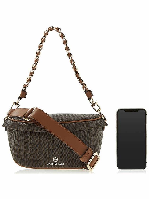 Slater Extra Small Logo Sling Pack Brown - MICHAEL KORS - BALAAN 7