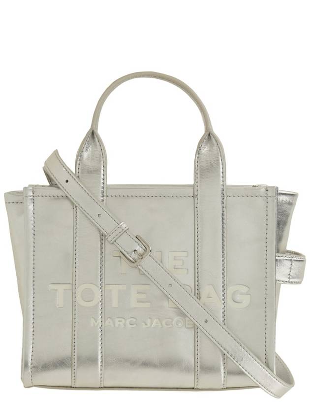 Tote Bag 24A2F3HTT004H01 039 METALLIC SILVER - MARC JACOBS - BALAAN 5