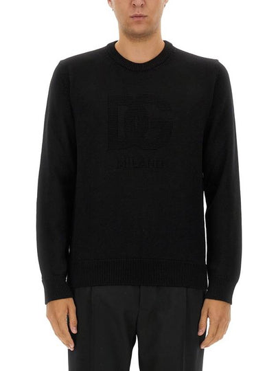 DG logo detail crew neck GXX01TJCVYO N0000 - DOLCE&GABBANA - BALAAN 2