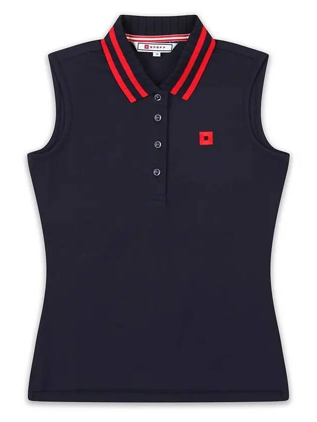 sleeveless t-shirt OF9812LANAVY - ONOFF - BALAAN 1