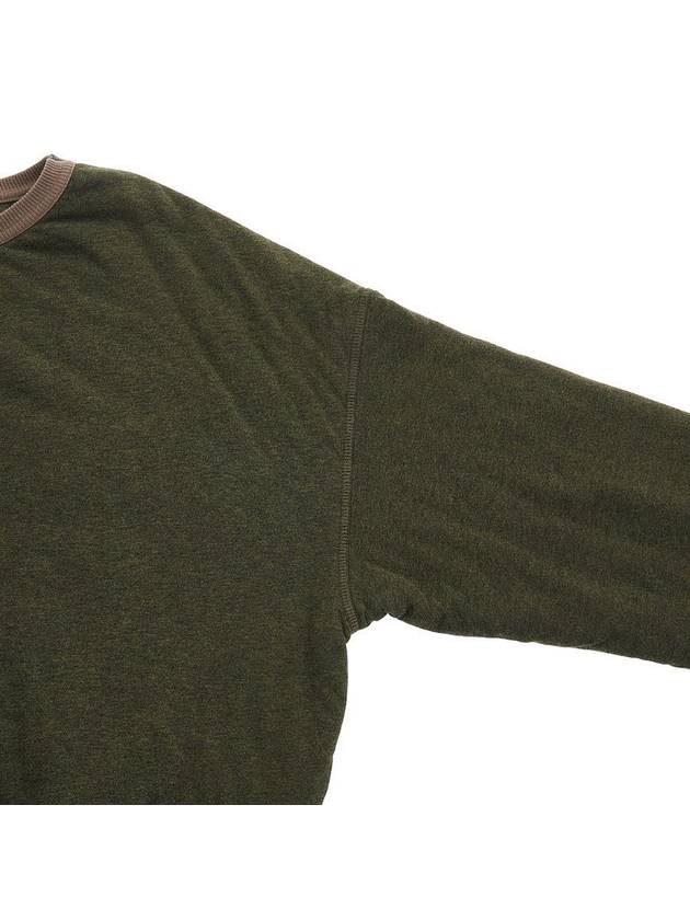 Bird Patch Cotton Sweatshirt Green - MAISON MARGIELA - BALAAN 5