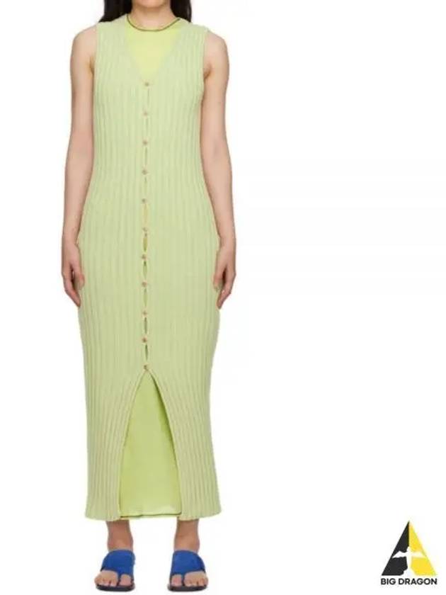 24 Loulou Sleeveless Dress in Mimosa DRLOS CO SP24 - BASERANGE - BALAAN 1