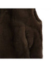 Women s Mink Vest 1034LXGL BROWN - BLACK&WHITE - BALAAN 4