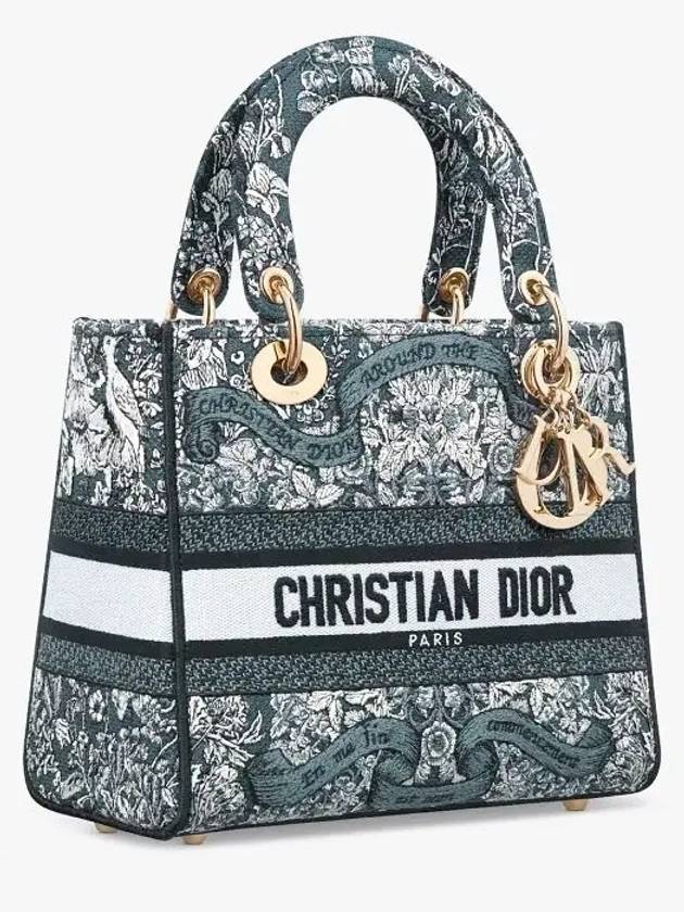 Lady D Lite Medium Bag M0565OEDO M928 - DIOR - BALAAN 3