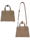 New House Check Small Banner Tote Bag Camel - BURBERRY - BALAAN 2