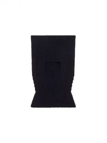 Men's Square Hole Knit Balaclava Dark Navy 270134 - MAISON MARGIELA - BALAAN 1