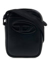Holi D Logo Zipper Cross Bag Black - DIESEL - BALAAN 2