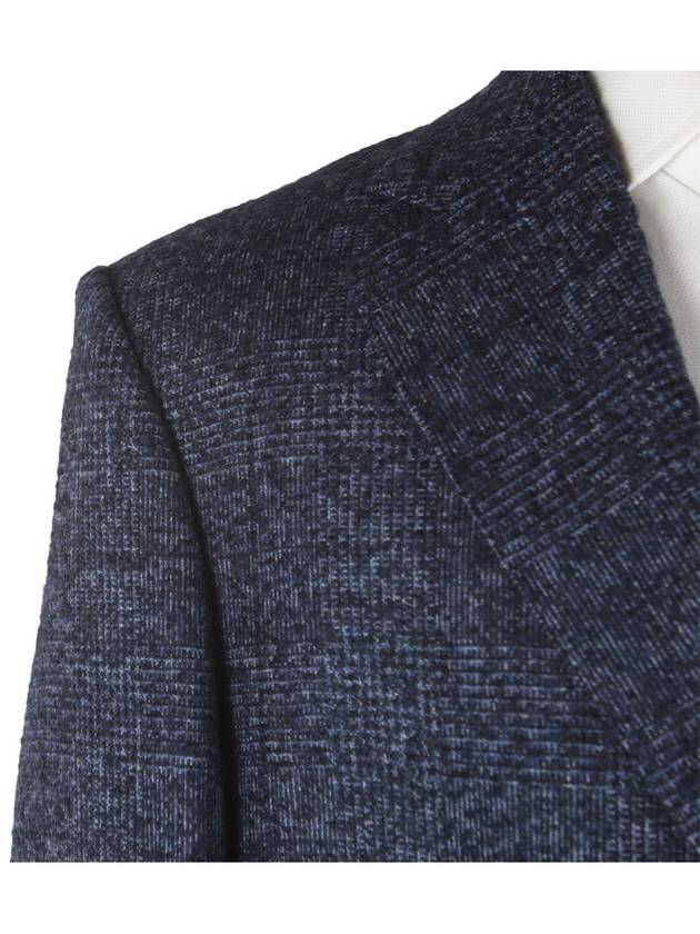 L02GM304F Alpaca Check Blazer - CARUSO - BALAAN 5